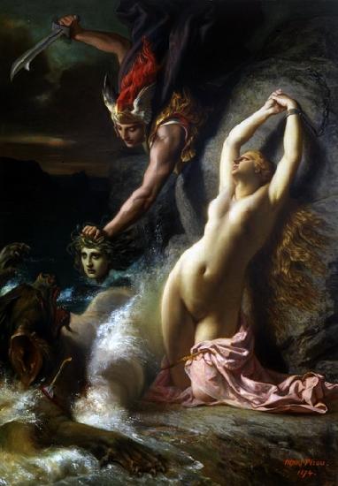 Henri-Pierre Picou Andromeda Chained to a Rock oil painting image